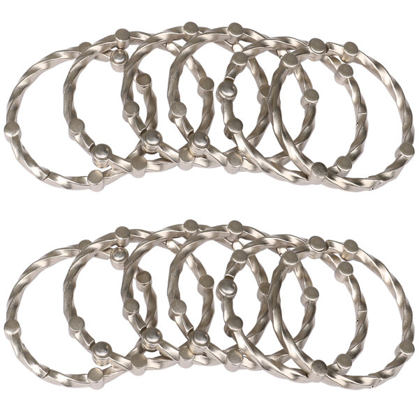 Zinc Shower Curtain Hook